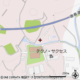 徳島県三好市三野町勢力816周辺の地図