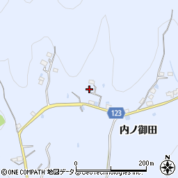 徳島県徳島市入田町内ノ御田408周辺の地図