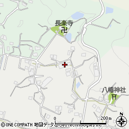 和歌山県有田郡有田川町奥1386周辺の地図