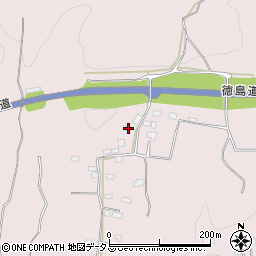 徳島県三好市三野町勢力1099-2周辺の地図