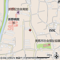 徳島県美馬市美馬町ナロヲ73周辺の地図