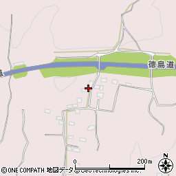 徳島県三好市三野町勢力1099-1周辺の地図