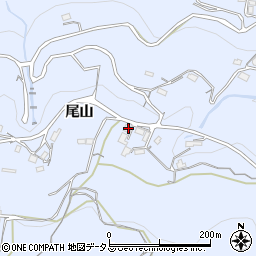徳島県美馬市穴吹町口山尾山439周辺の地図