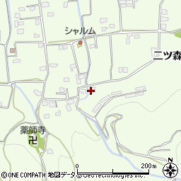 徳島県吉野川市川島町学二ツ森10周辺の地図