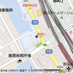 株式会社上組　徳山支店周辺の地図