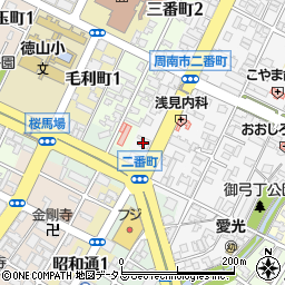 伊予銀行徳山支店 ＡＴＭ周辺の地図