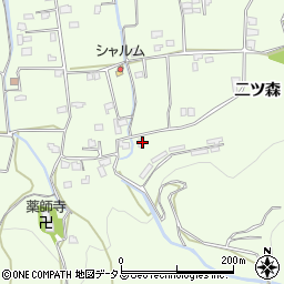 徳島県吉野川市川島町学二ツ森148周辺の地図