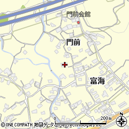 山口県防府市富海門前1467周辺の地図