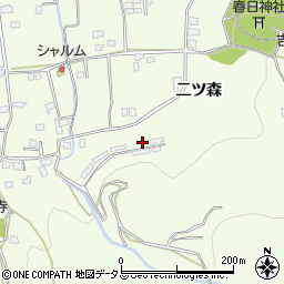 徳島県吉野川市川島町学二ツ森47周辺の地図