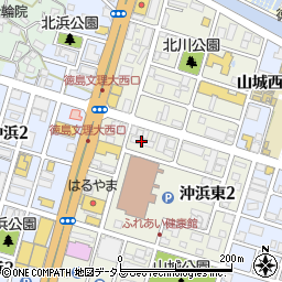徳島往診クリニック居宅介護支援事業所周辺の地図