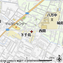 徳島県徳島市南二軒屋町石井利周辺の地図