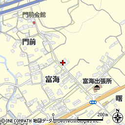 山口県防府市富海門前1352-1周辺の地図