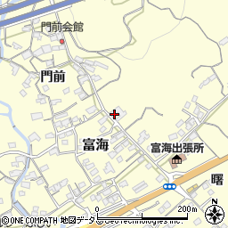 山口県防府市富海門前1352周辺の地図