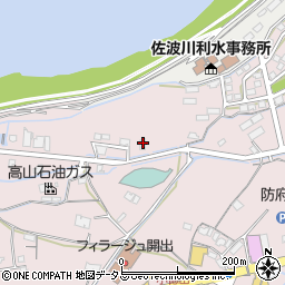 山口県防府市植松19周辺の地図