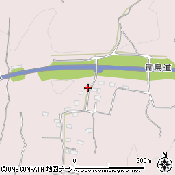 徳島県三好市三野町勢力1209周辺の地図