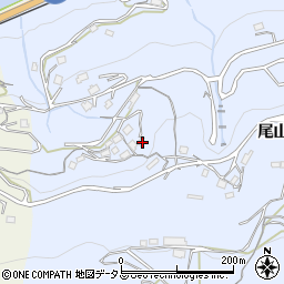 徳島県美馬市穴吹町口山尾山270周辺の地図