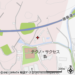 徳島県三好市三野町勢力812周辺の地図