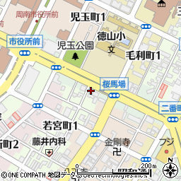 山口県民共済生活協同組合周辺の地図