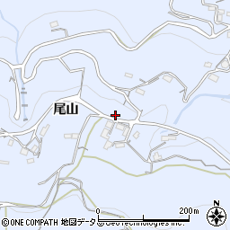 徳島県美馬市穴吹町口山尾山440周辺の地図