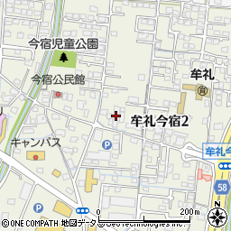 岡田木工周辺の地図