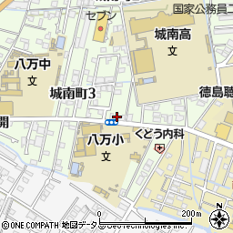 びゅーてぃ石井城南店周辺の地図