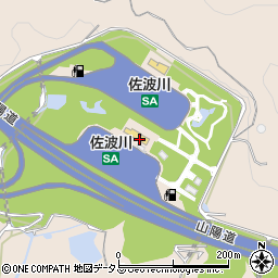 吉野家 佐波川サービスエリア上り店周辺の地図