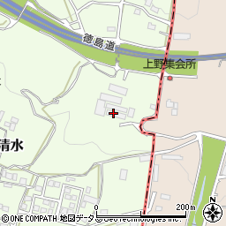 徳島県三好市三野町清水1398周辺の地図