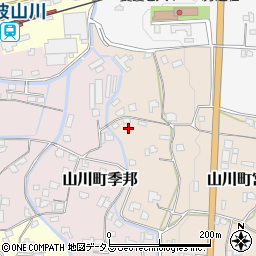 徳島県吉野川市山川町宮地263-1周辺の地図