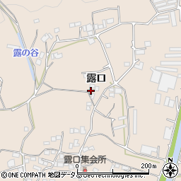 徳島県美馬市美馬町露口92-3周辺の地図
