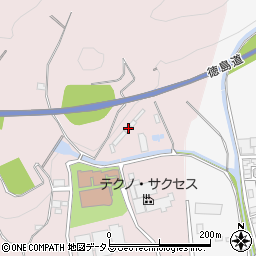 徳島県三好市三野町勢力811周辺の地図