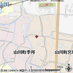 徳島県吉野川市山川町宮地264周辺の地図