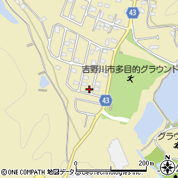 徳島県吉野川市川島町桑村641-28周辺の地図