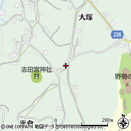 徳島県吉野川市川島町山田大塚77-2周辺の地図