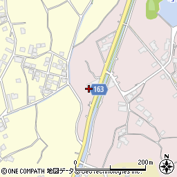 鈍川伊予大井停車場線周辺の地図