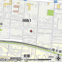 中国建設弘済会　山口支部周辺の地図
