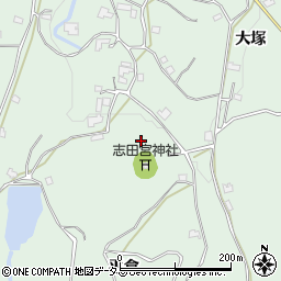 徳島県吉野川市川島町山田平倉83周辺の地図