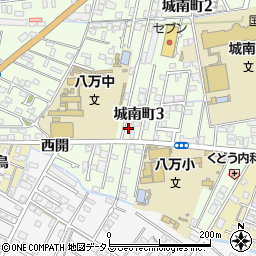 双葉塾本部校周辺の地図