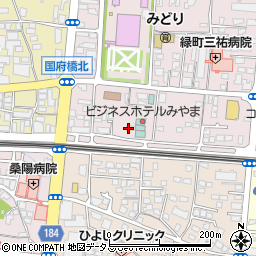 有限会社周防タクシー　事務所周辺の地図