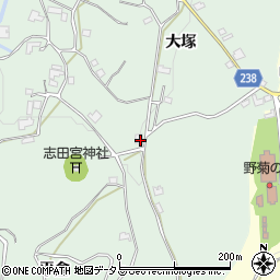 徳島県吉野川市川島町山田大塚77周辺の地図