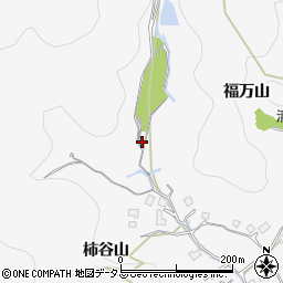 徳島県徳島市八万町柿谷75周辺の地図
