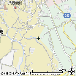 徳島県吉野川市山川町古城185周辺の地図