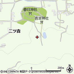 徳島県吉野川市川島町学二ツ森56周辺の地図