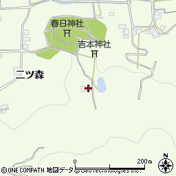 徳島県吉野川市川島町学二ツ森57周辺の地図