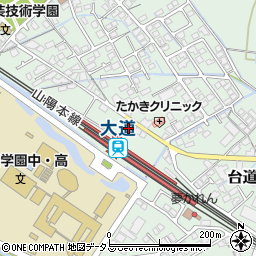 有限会社藤井材木店周辺の地図