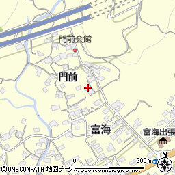 山口県防府市富海門前1451周辺の地図