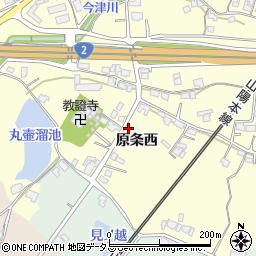 山口県山口市江崎原条西周辺の地図