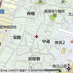 徳島県徳島市沖浜町中道123周辺の地図