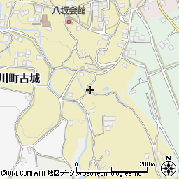 徳島県吉野川市山川町古城178周辺の地図