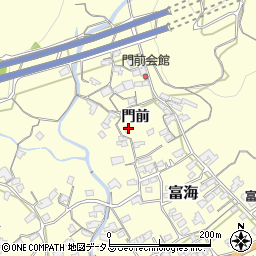 山口県防府市富海門前1446周辺の地図