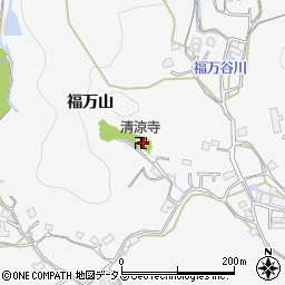 徳島県徳島市八万町上福万46周辺の地図